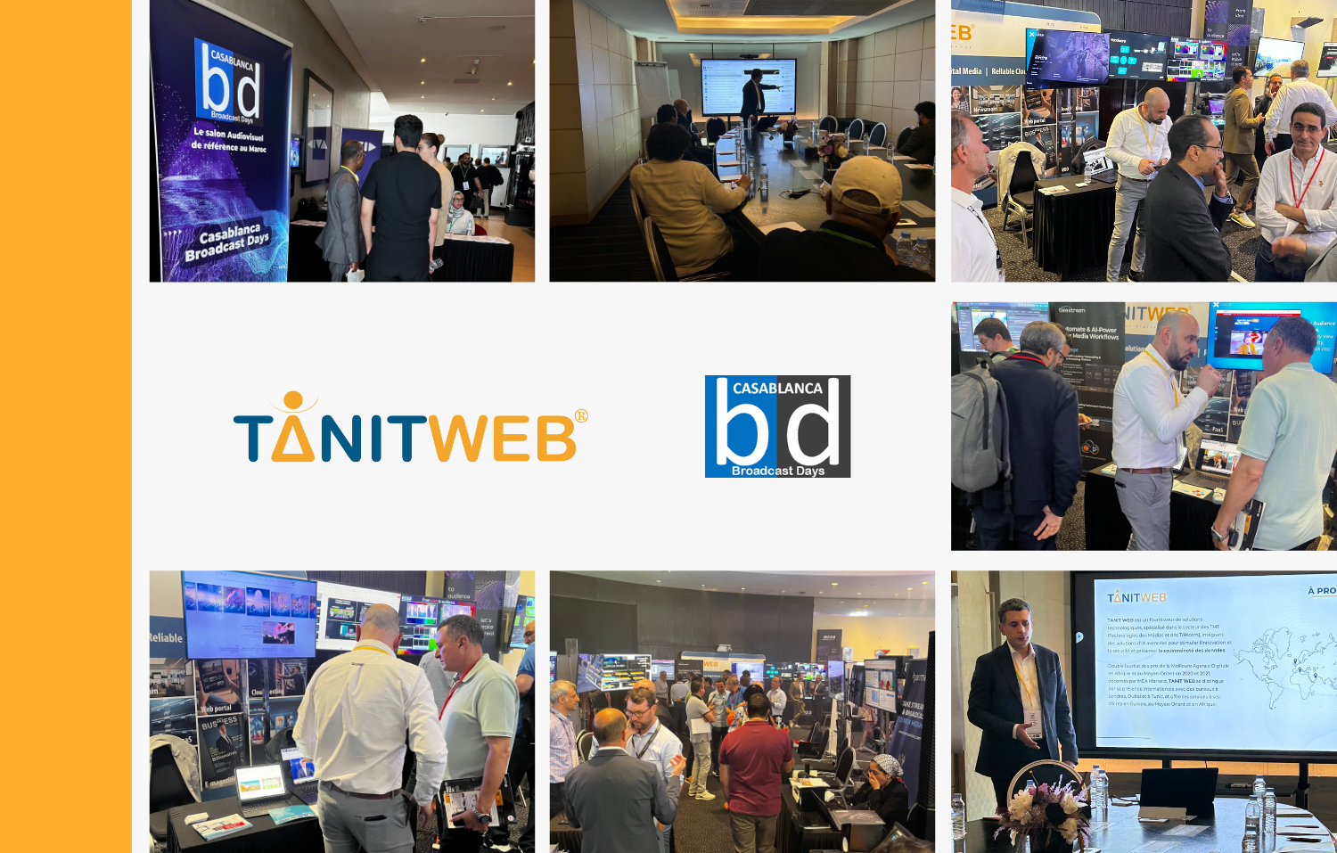 Le Groupe TW aux Broadcast Days Casablanca 2025 : Construire des ponts régionaux dans les technologies des médias